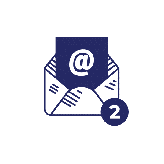 Letter envelop representing email marketing